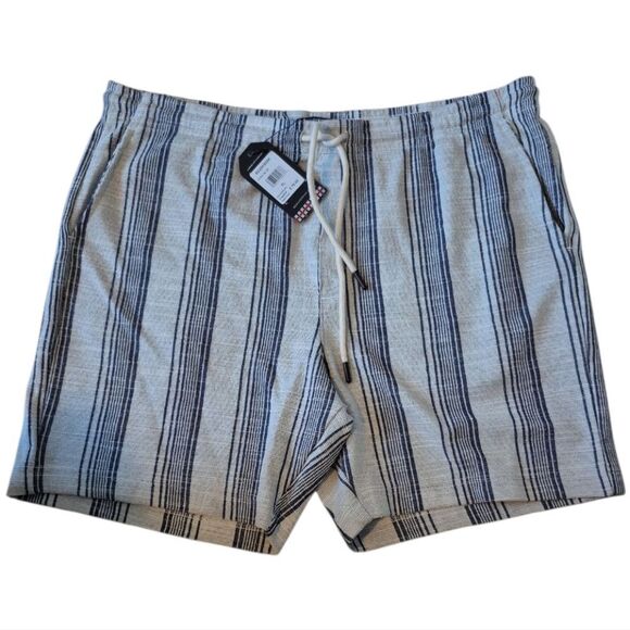 Ben Sherman Cloth Lounge Shorts Casual Drawstring Waist Blue XL NWT - Picture 1 of 5